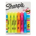 Sharpie Tank Style Highlighters, Chisel Tip, Assorted Colors, 6PK 25076